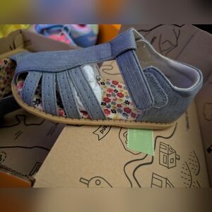 Livie & Luca Denim Blue Kids Sandals